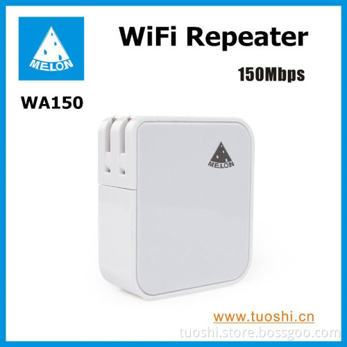 Indoor wall plug 150Mbps wifi repeater